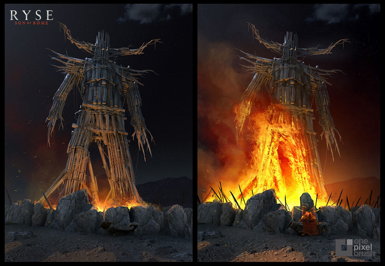 Wickerman Art from Ryse: Son of Rome
