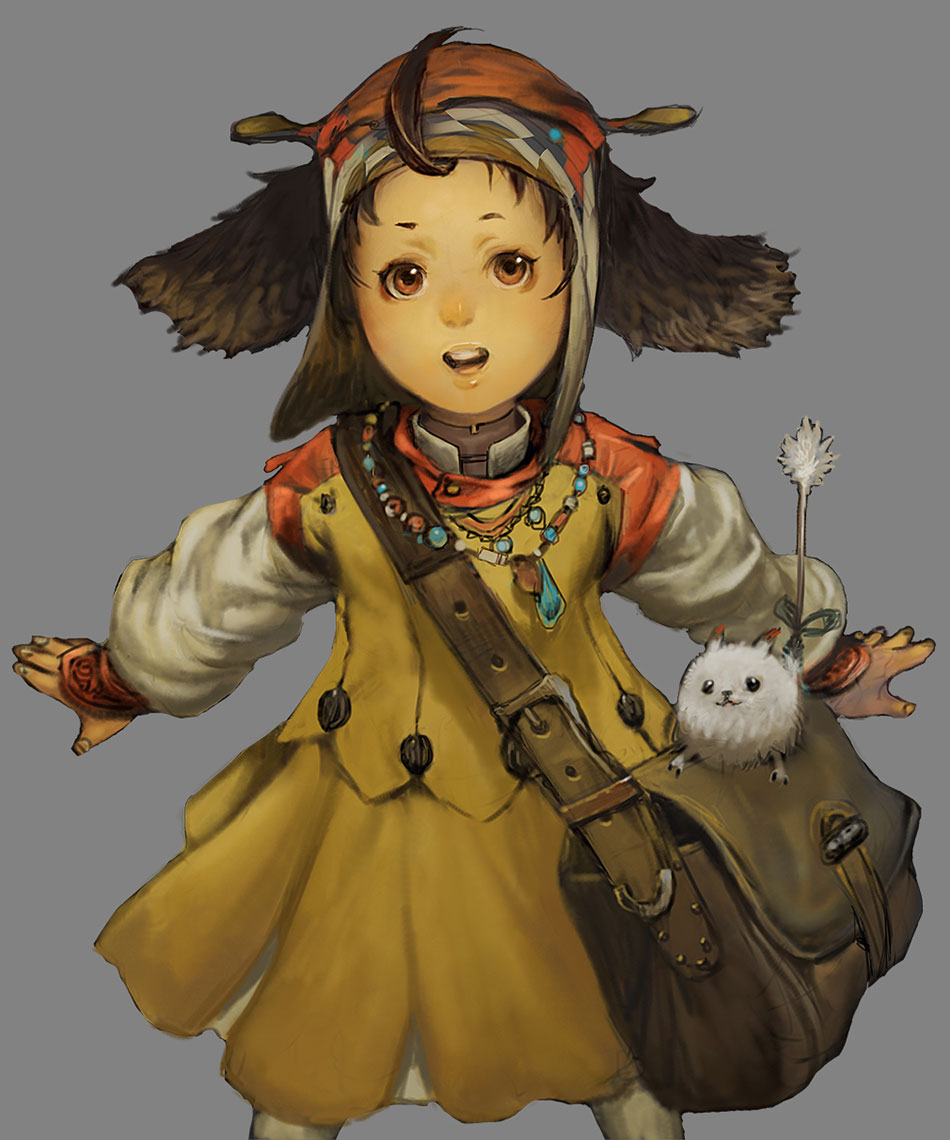 Migumii Race Art from Stranger of Sword City