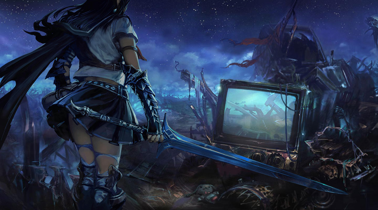 Promo Art from Stranger of Sword City