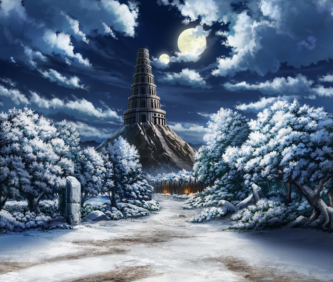 Temple of Forest and Snow Art from Stranger of Sword City