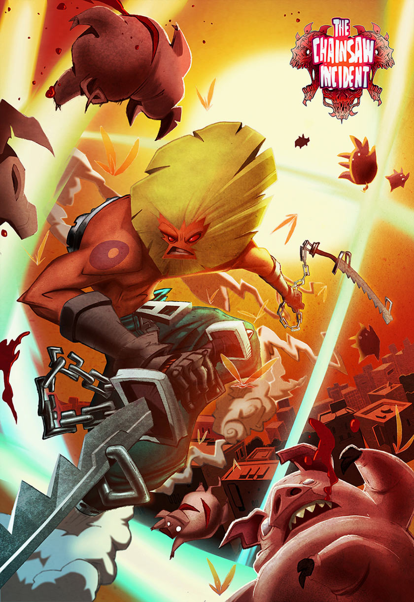 Rondella Poster Art from The Chainsaw Incident