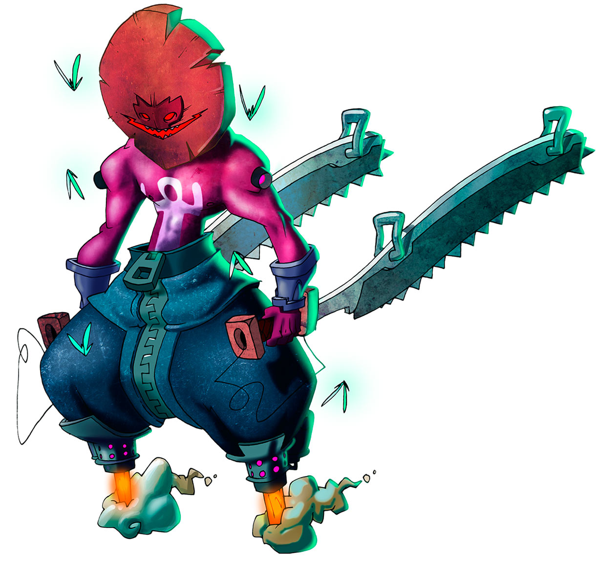 Rondella Art from The Chainsaw Incident