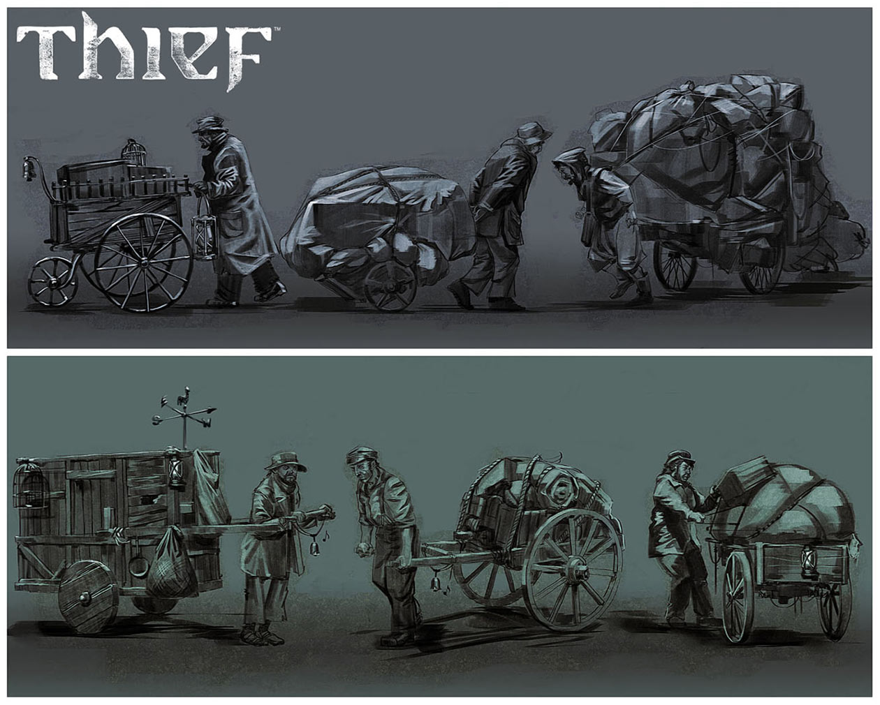 Carts Art from Thief