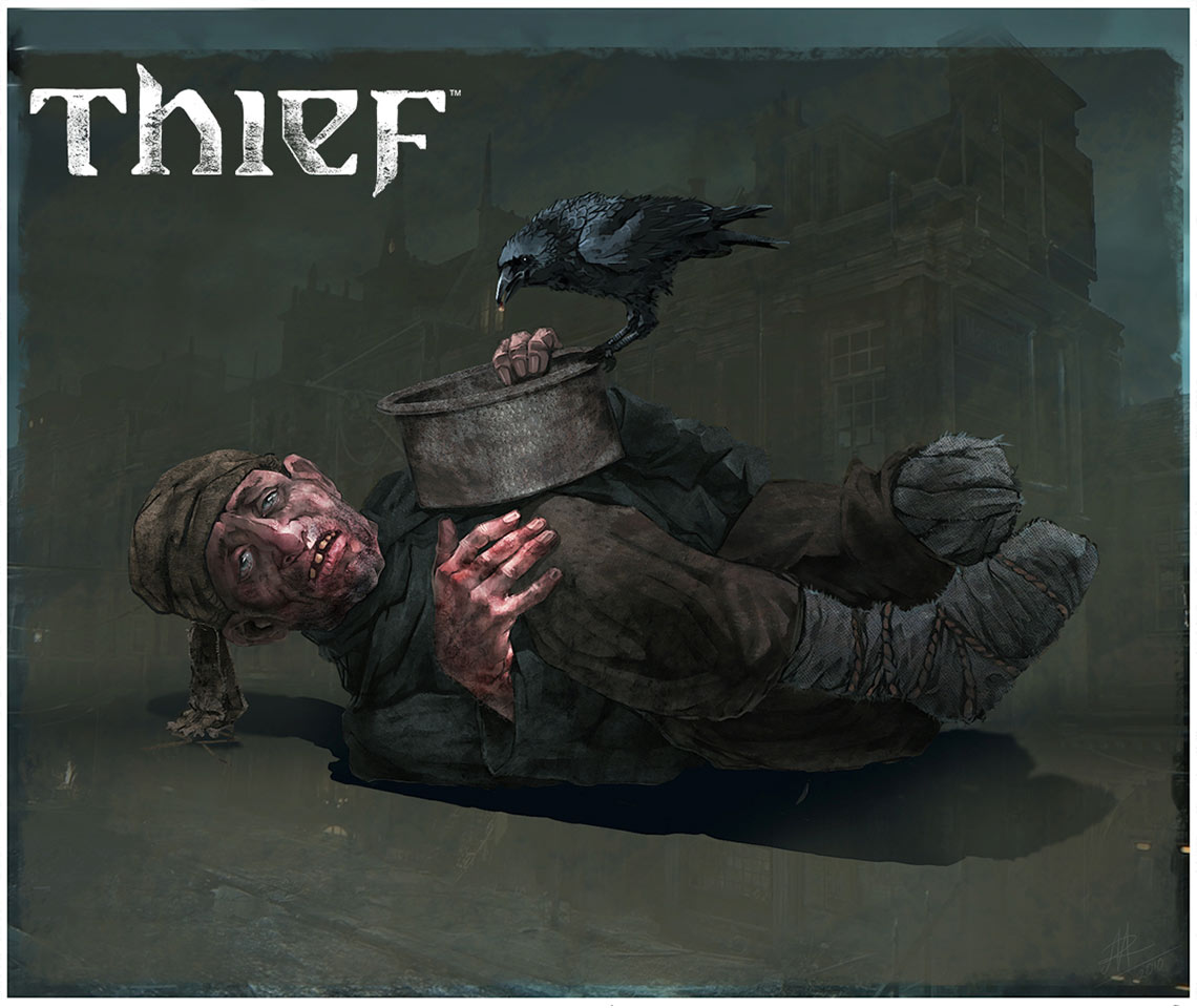 Crippled Beggar Art from Thief