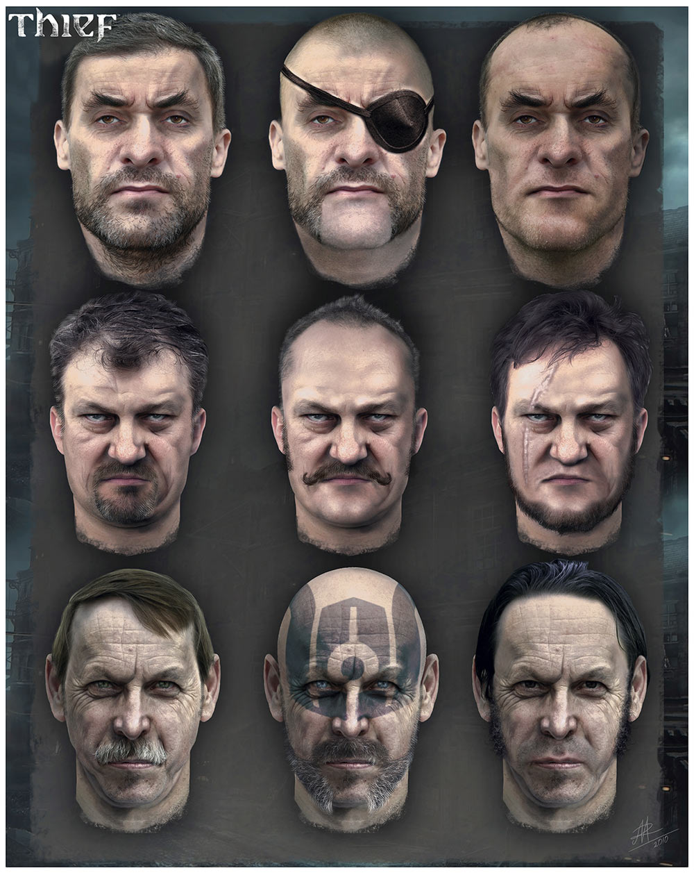 Experienced Guards Art from Thief