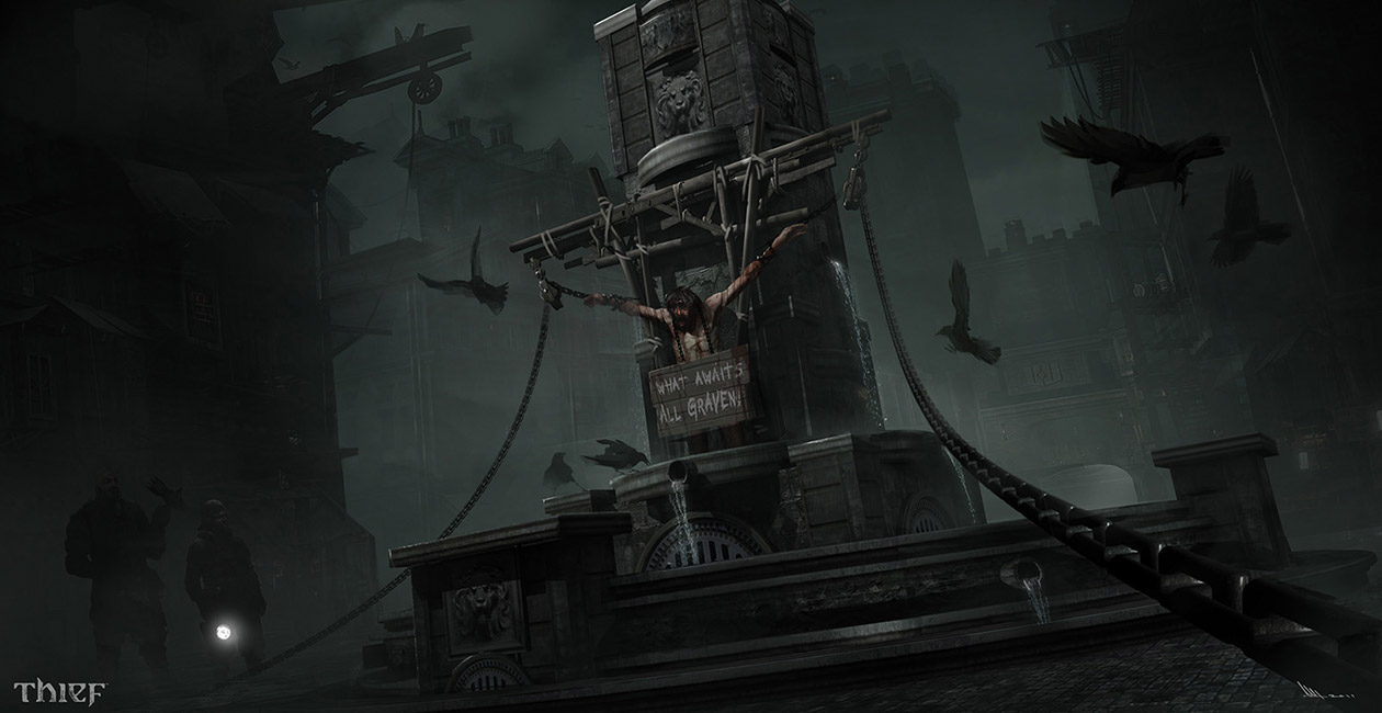 Fountain Art from Thief