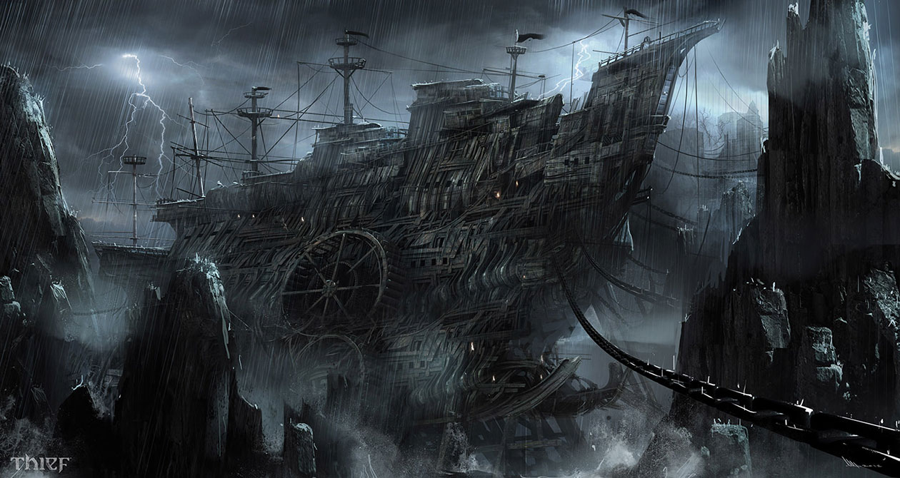 Graven Ark Art from Thief