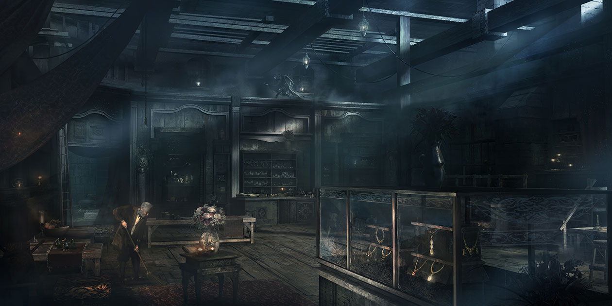 Jewelry Shop Art from Thief