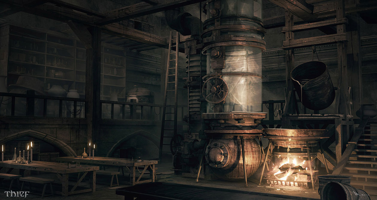 Opium Distributor Art from Thief