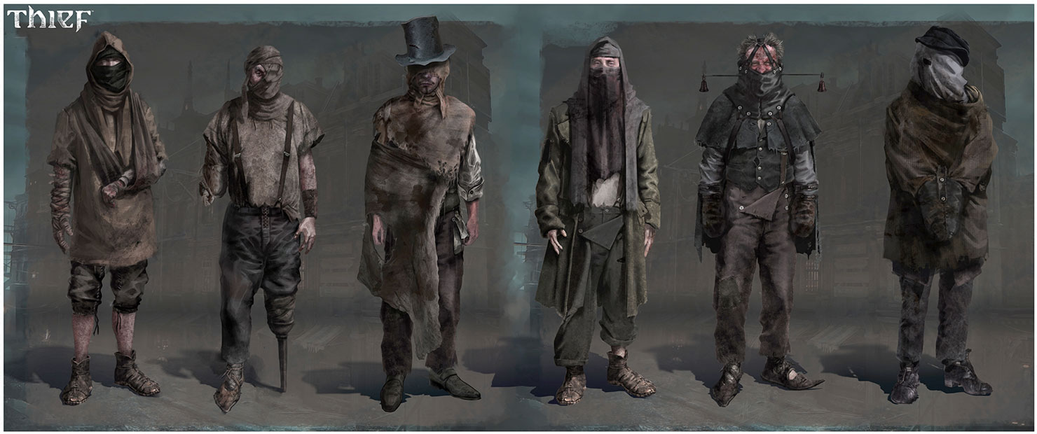 Plagued Men Art from Thief