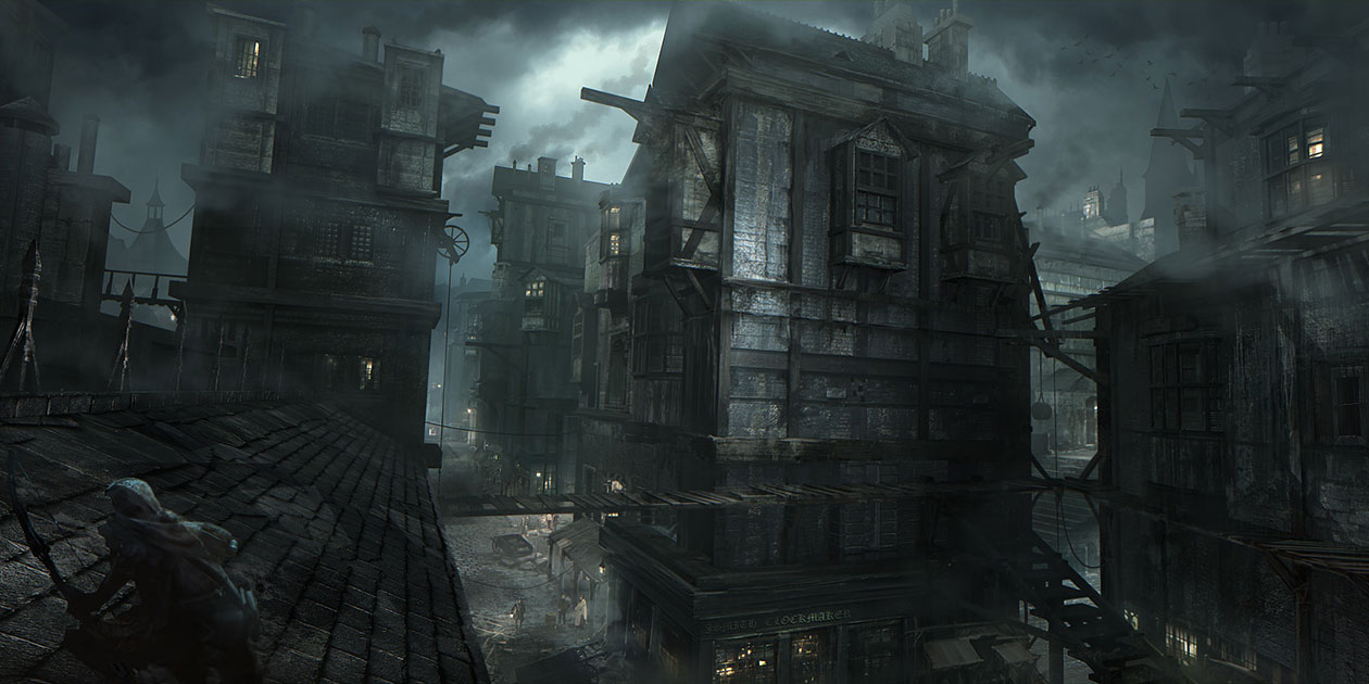 Rooftop Stealth Art from Thief