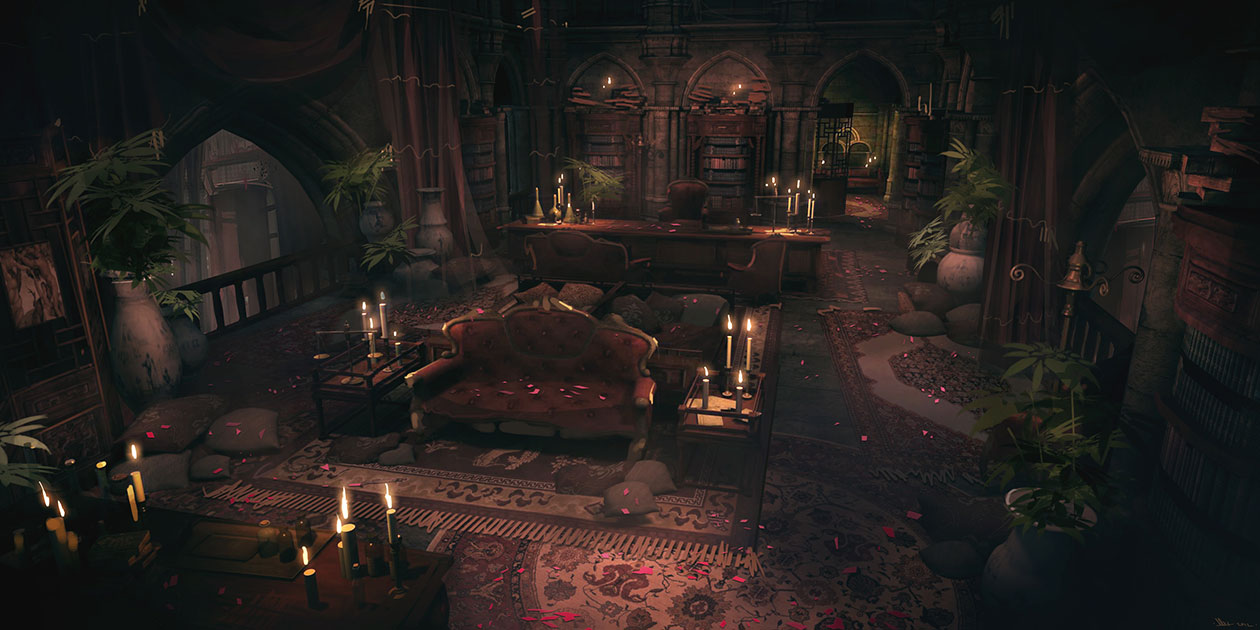 Room Interior Art from Thief