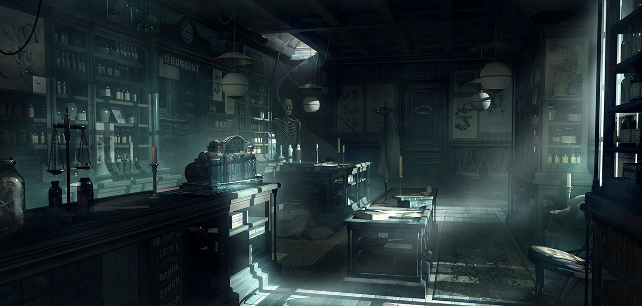Surgery Main Floor Art from Thief