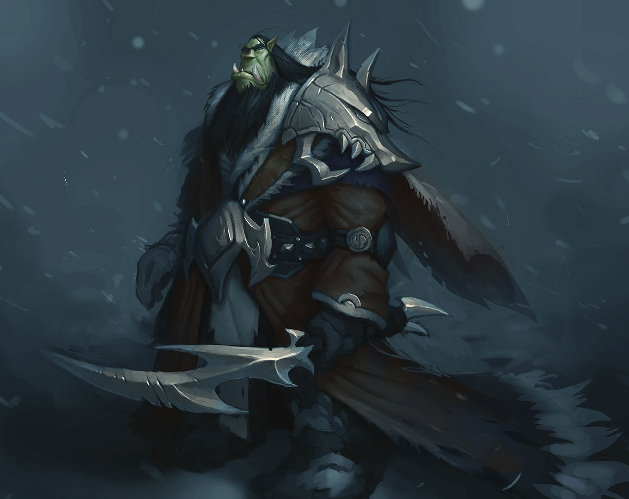 Durotan Art from World of Warcraft: Warlords of Draenor