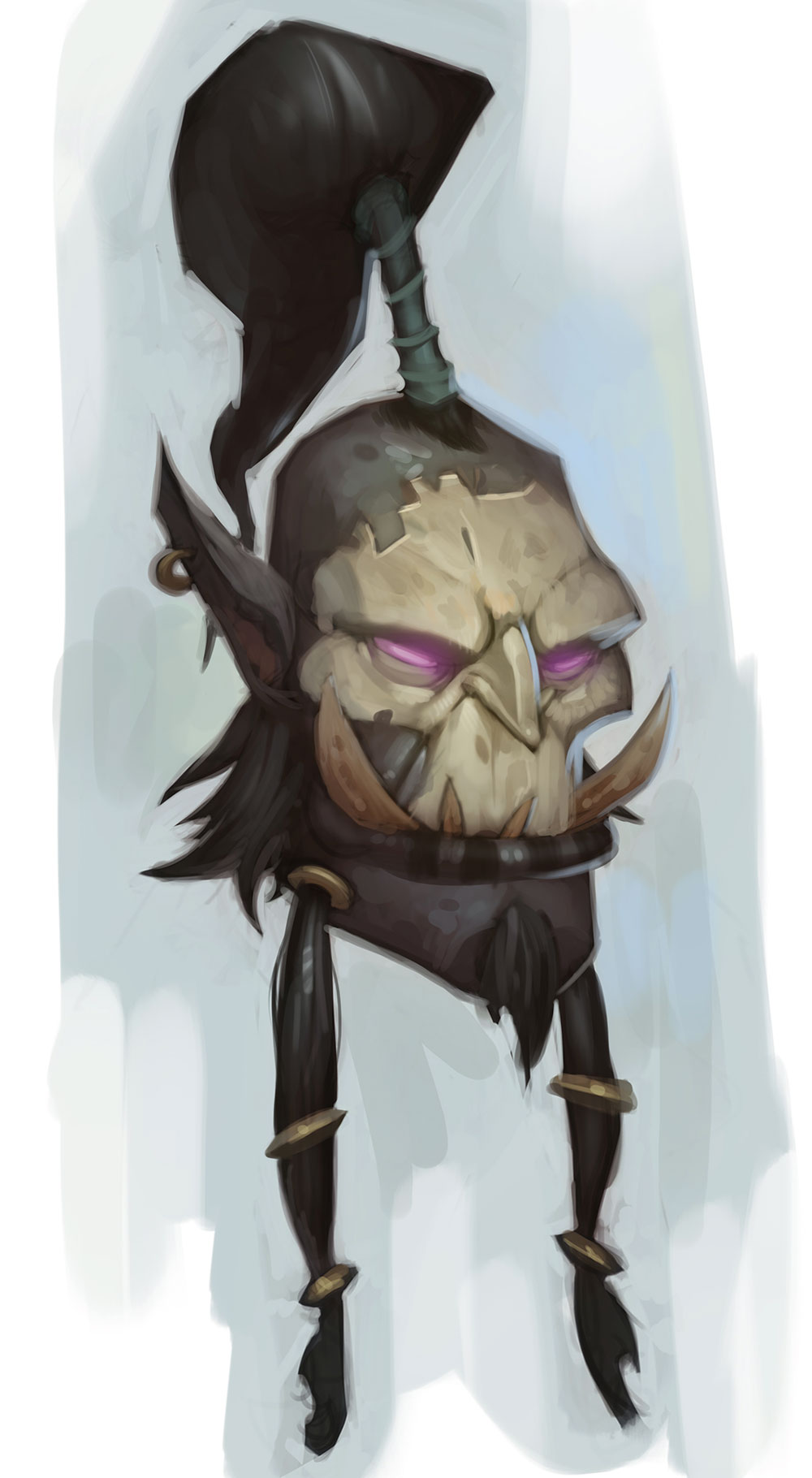 Nerzhul Art from World of Warcraft: Warlords of Draenor