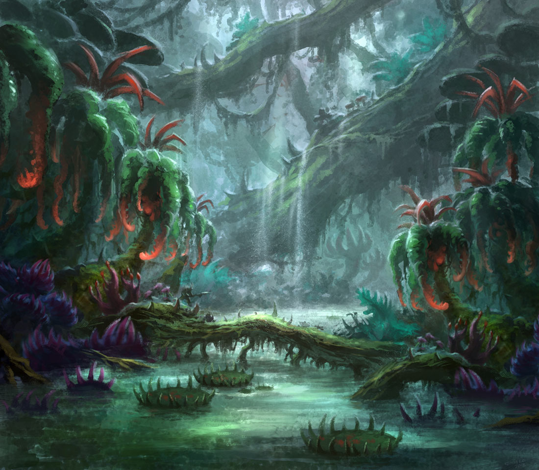 Tanaan Landscape Art from World of Warcraft: Warlords of Draenor