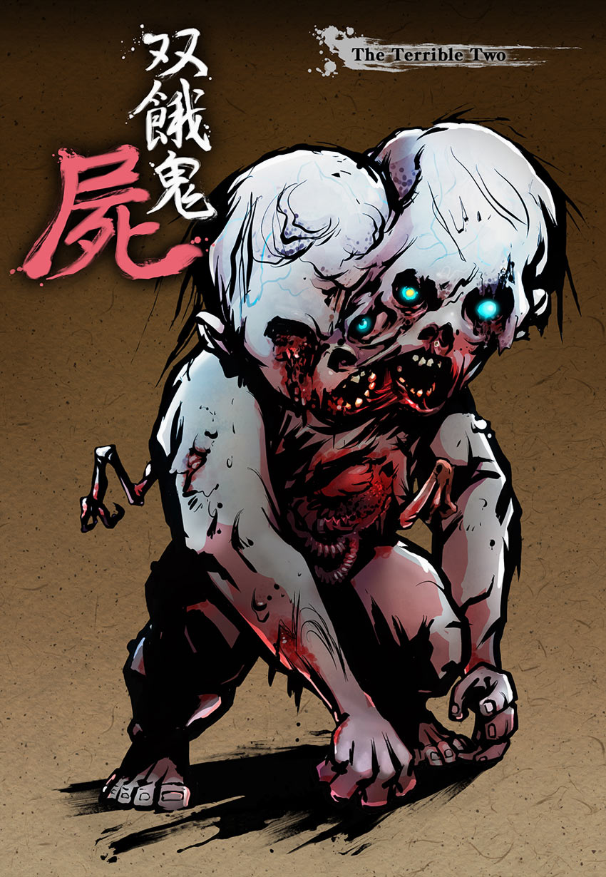 The Terrible Two Art from Yaiba: Ninja Gaiden Z