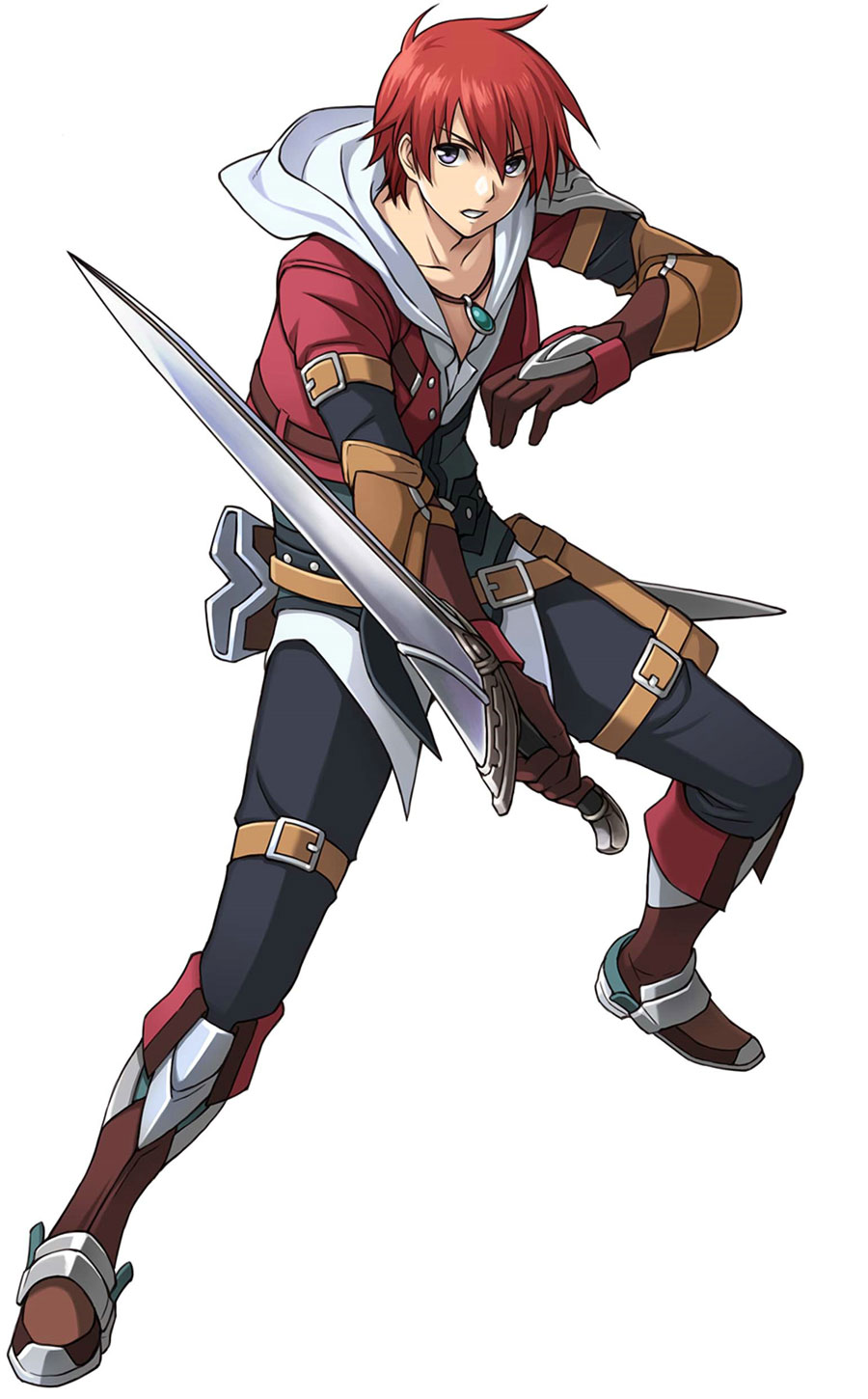 Adol Christin Art from Ys: Memories of Celceta
