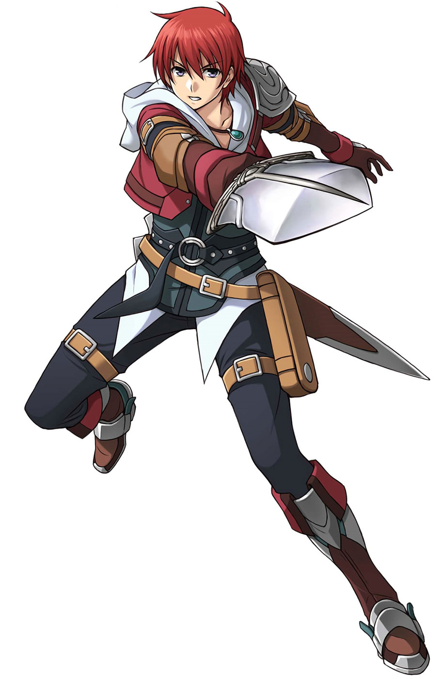 Adol Christin Art from Ys: Memories of Celceta