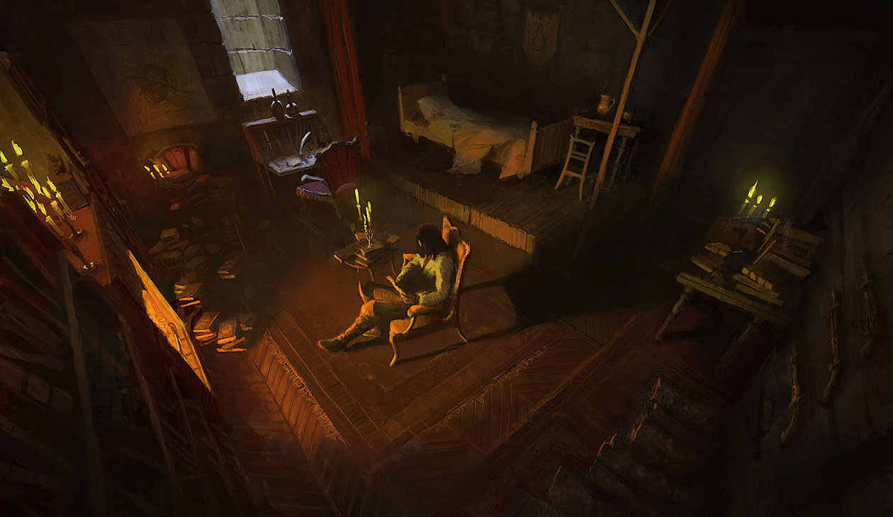 Arno's Room Art from Assassin's Creed Unity