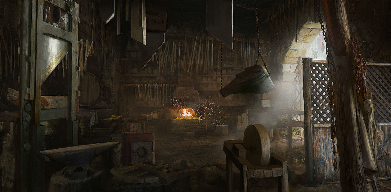 Blacksmith Art from Assassin's Creed Unity