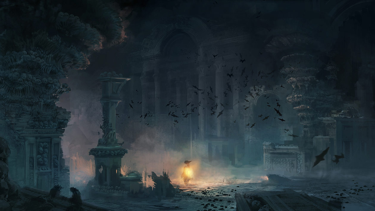 Cavern Art from Assassin's Creed Unity