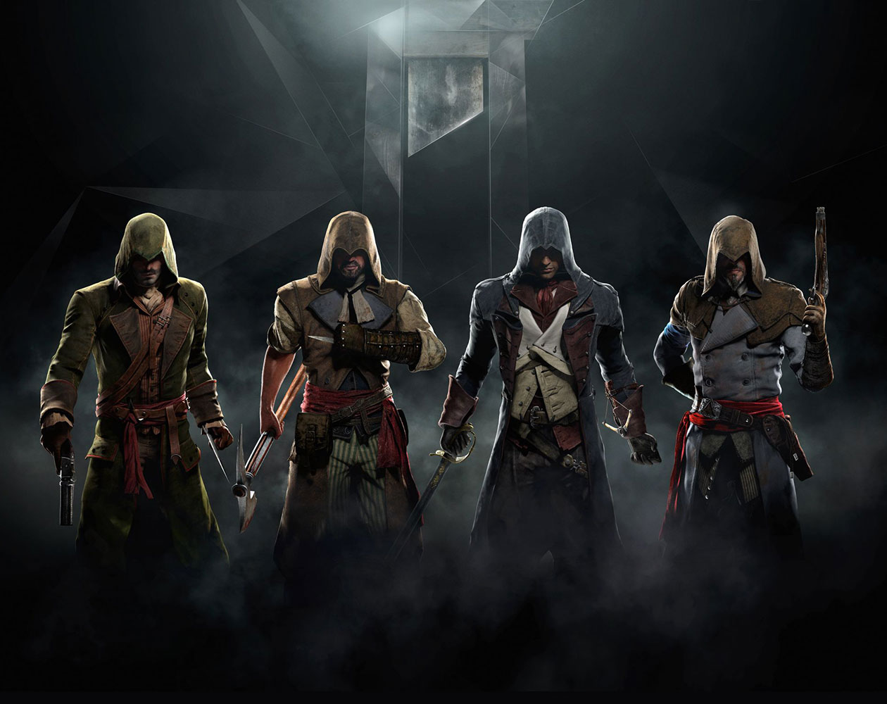 Co-op Art from Assassin's Creed Unity