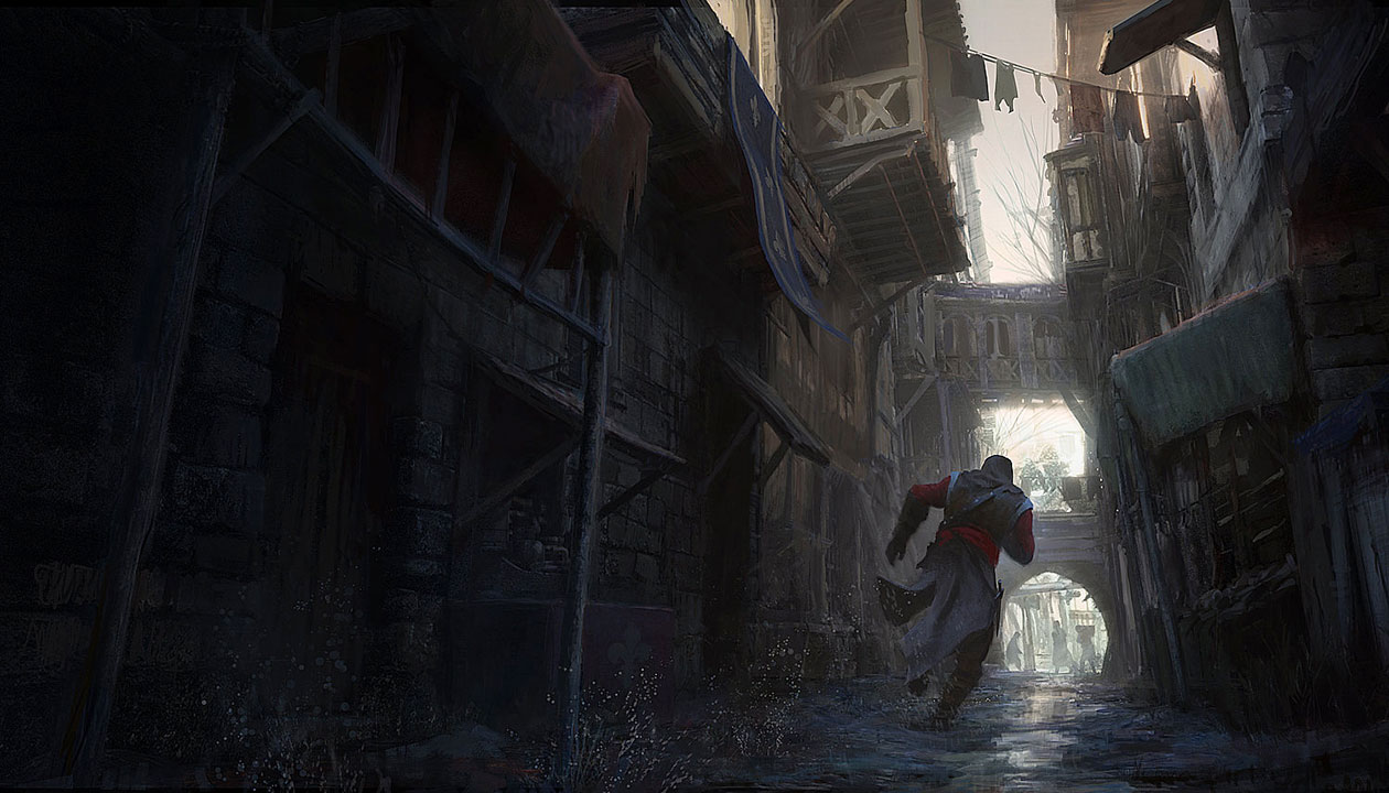 Medieval Street Art from Assassin's Creed Unity