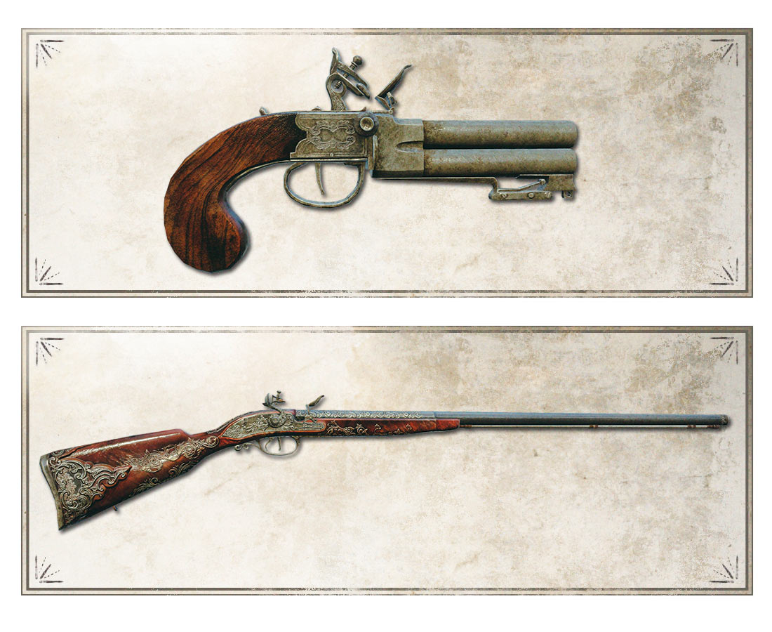 Pre-order Guns Art from Assassin's Creed Unity