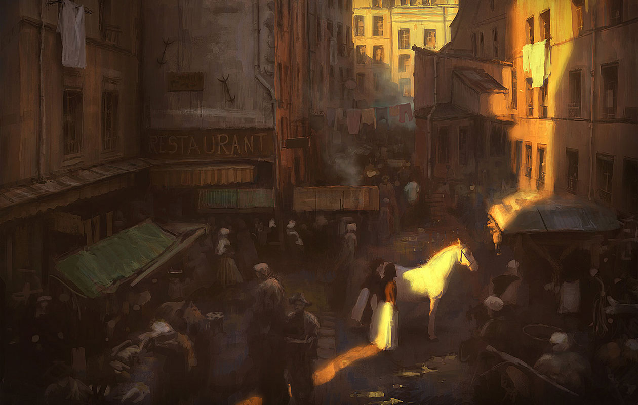 The White Horse Art from Assassin's Creed Unity