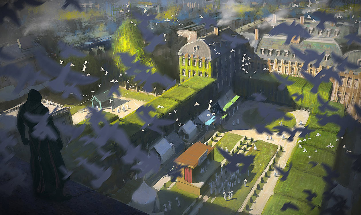 View of Marais Art from Assassin's Creed Unity