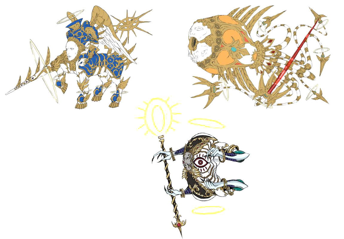 Angel Concept Art from Bayonetta 2