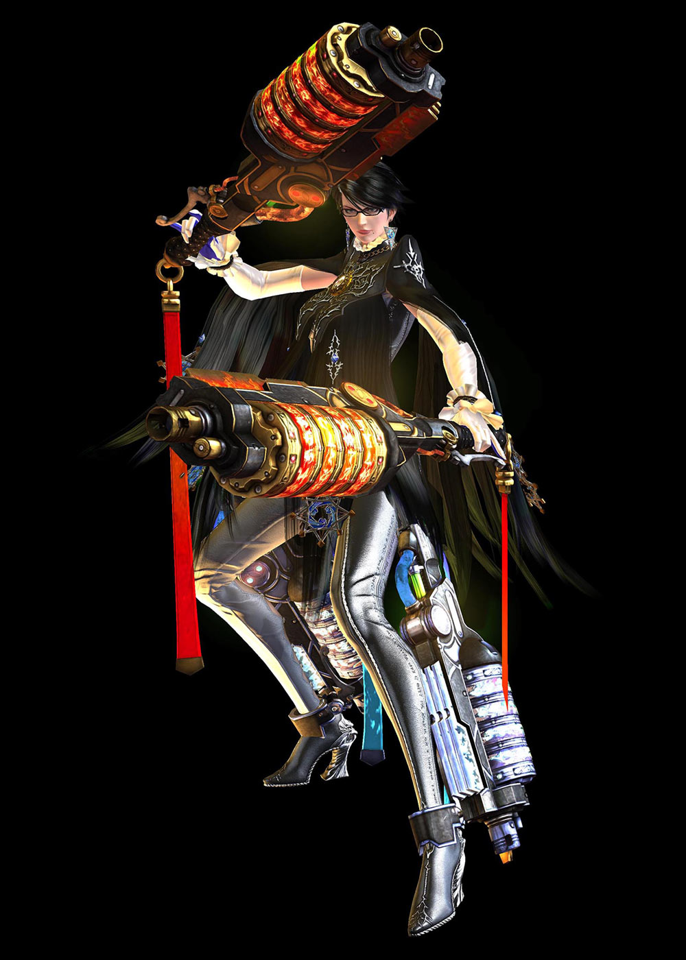 Bayonetta, Guns Art from Bayonetta 2