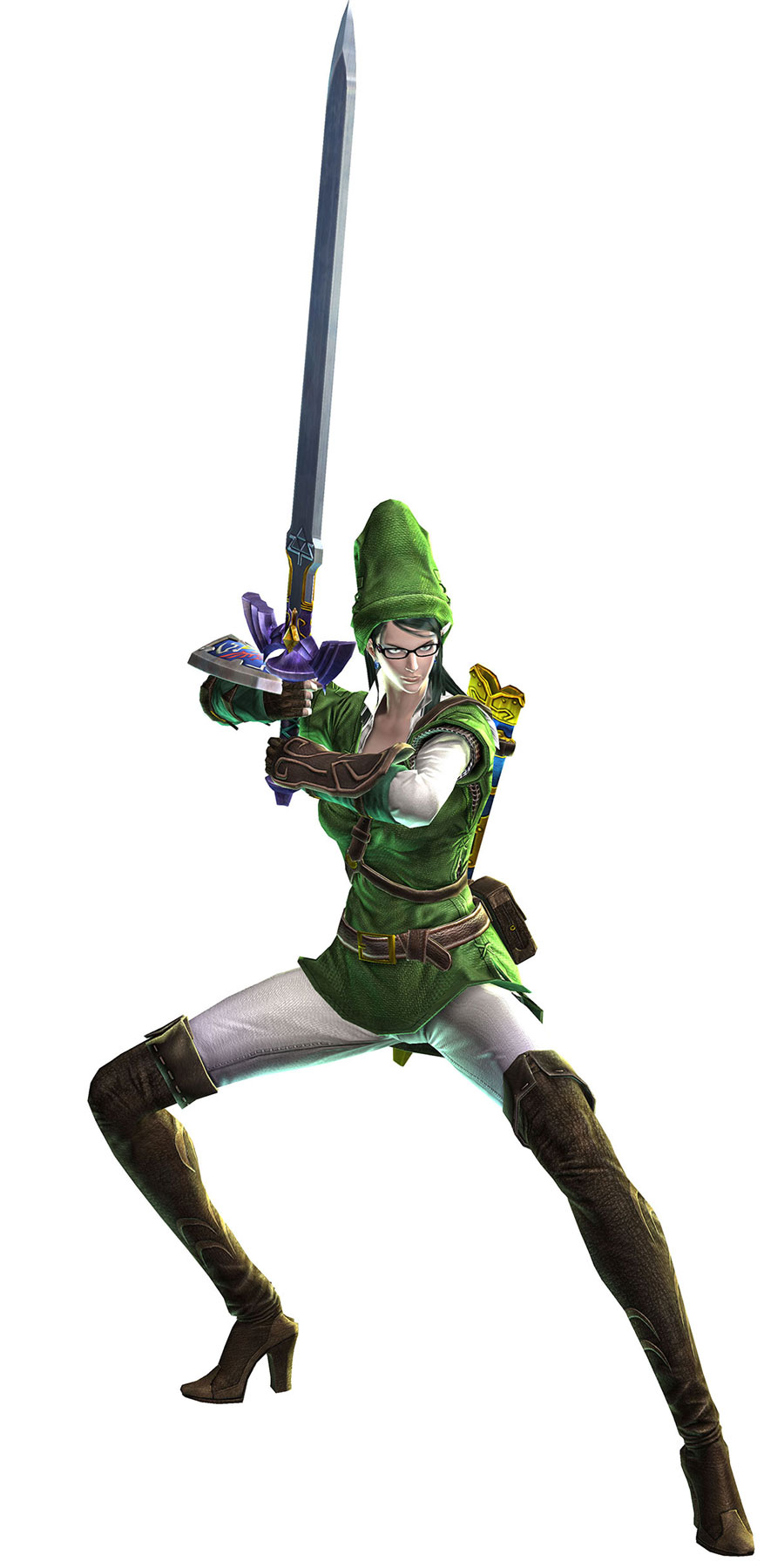 Hero of Hyrule Art from Bayonetta 2