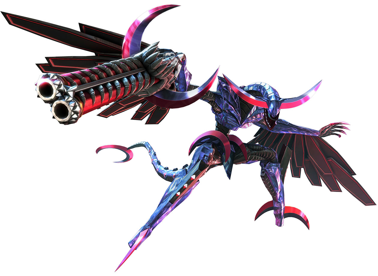 Hideous, Shotgun Art from Bayonetta 2