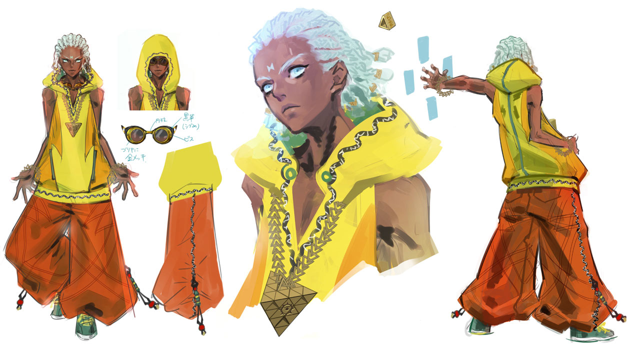 Loki Concept Art from Bayonetta 2