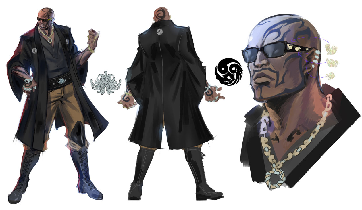 Rodin Concept Art from Bayonetta 2