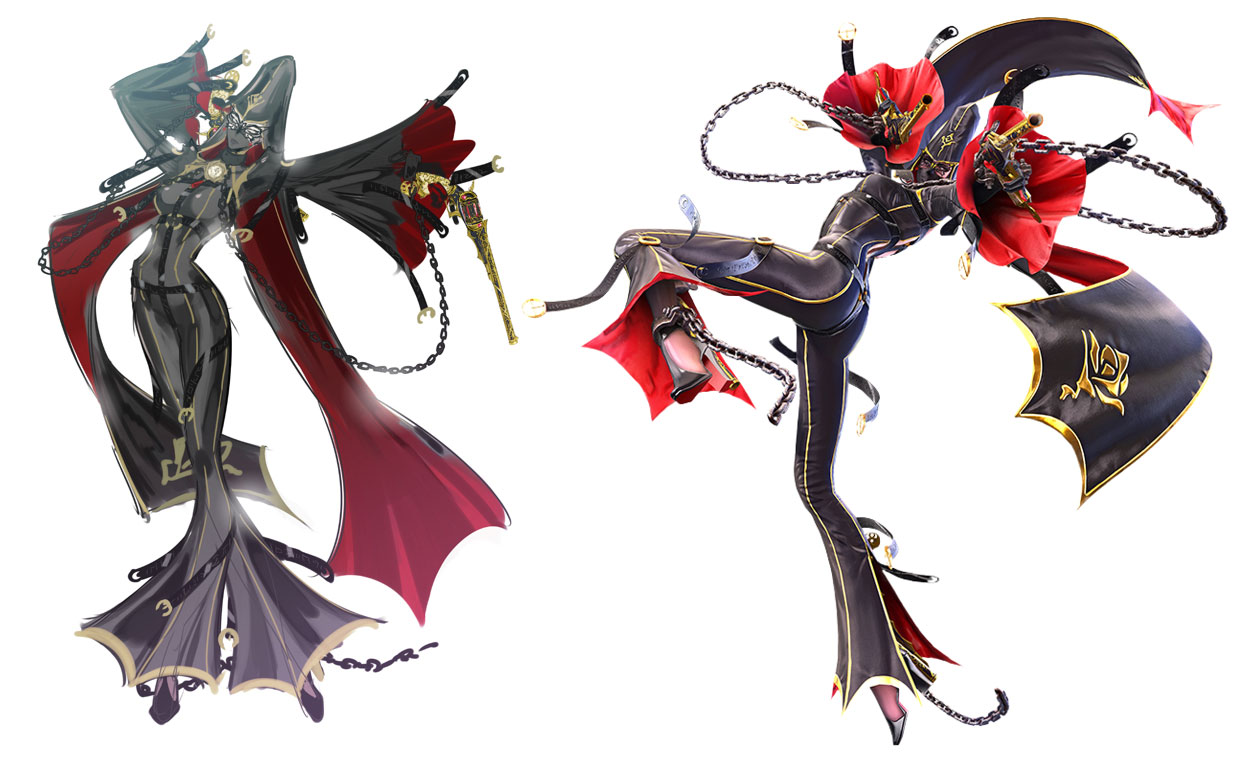 Rosa Art from Bayonetta 2