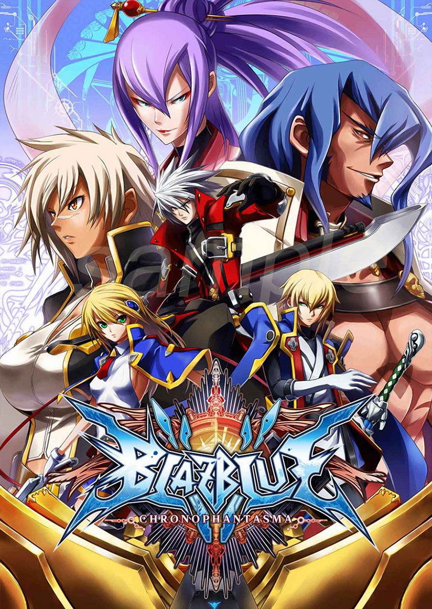 Arcade Poster Art from BlazBlue: Chrono Phantasma