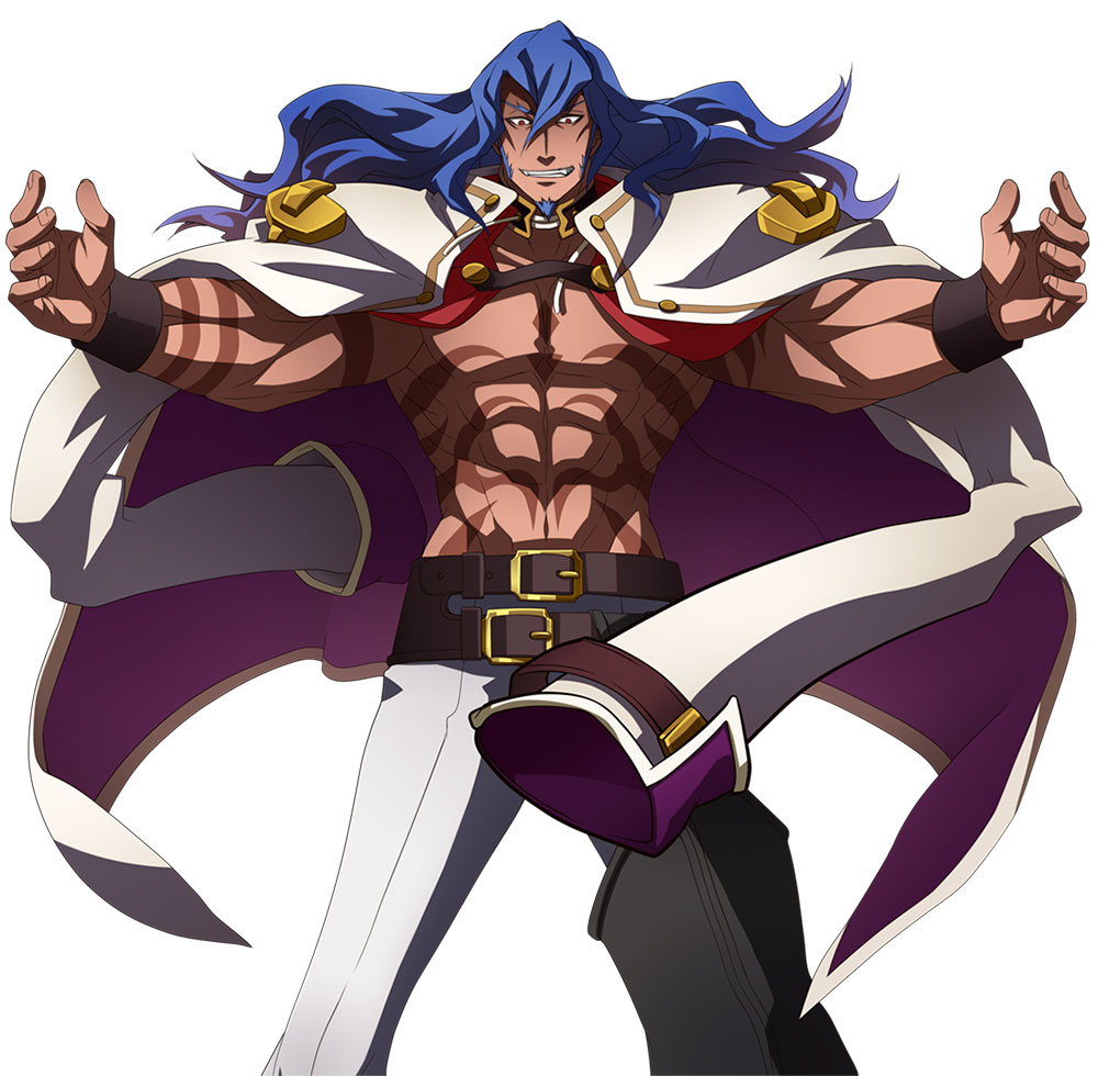 Azrael, Pre-battle Art from BlazBlue: Chrono Phantasma