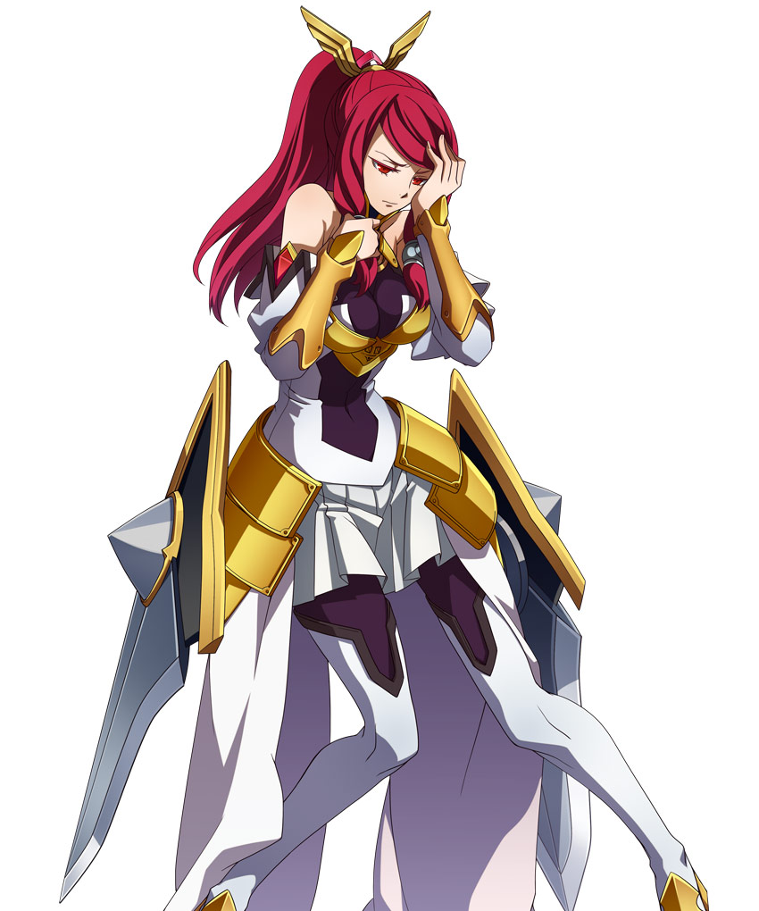 Izayoi, Defeated Art from BlazBlue: Chrono Phantasma