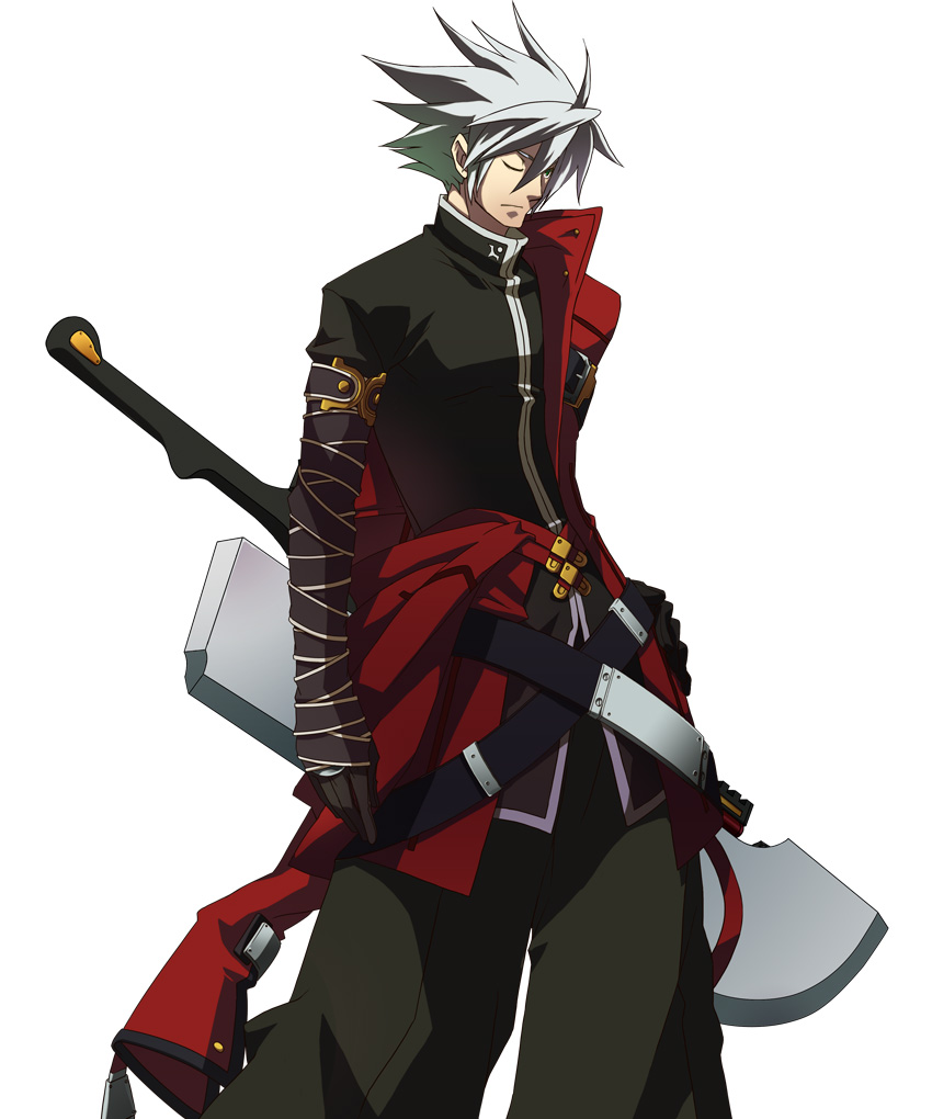 Ragna the Bloodedge, Normal Art from BlazBlue: Chrono Phantasma