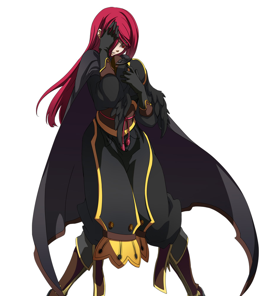 Tsubaki Yayoi, Defeated Art from BlazBlue: Chrono Phantasma