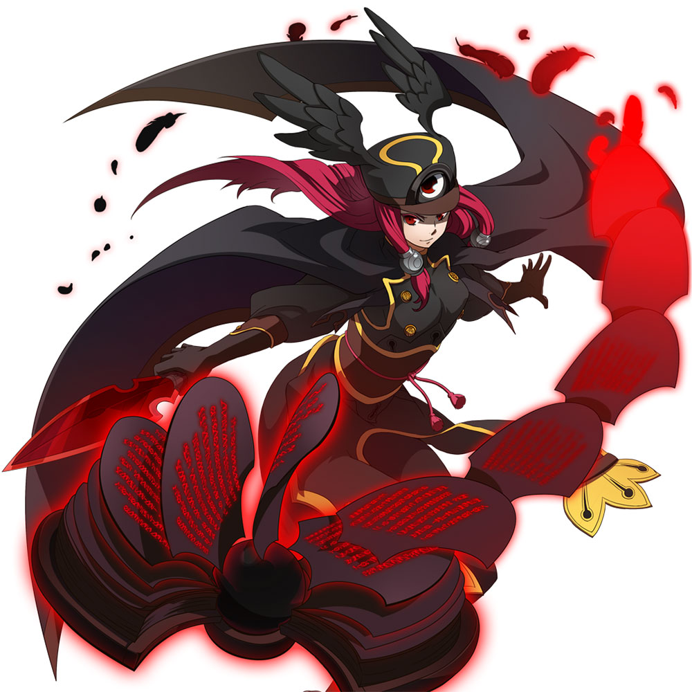 Tsubaki Yayoi, Pre-battle Art from BlazBlue: Chrono Phantasma