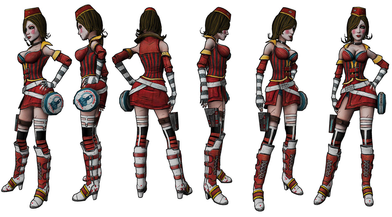 Moon Moxxi Art from Borderlands: The Pre-Sequel!