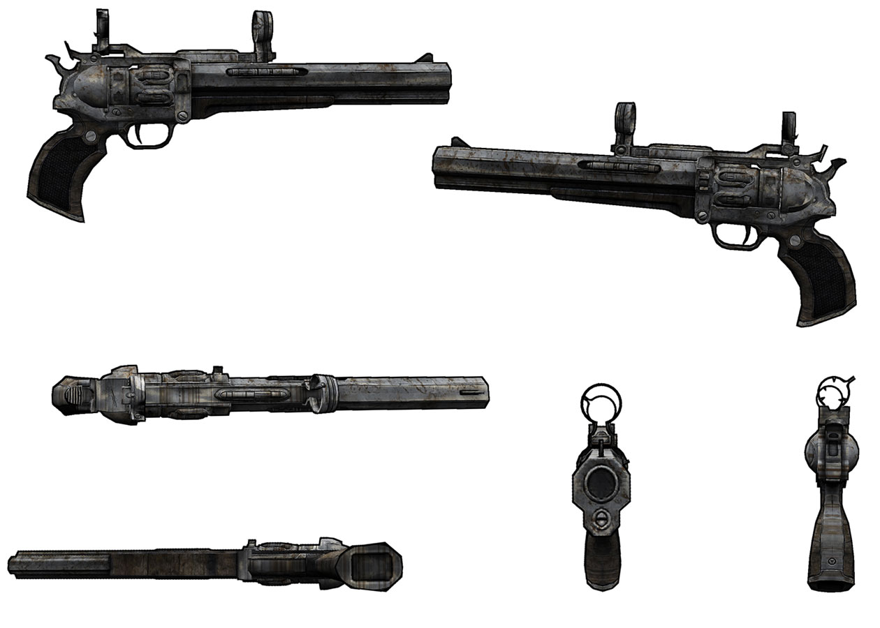 Nisha's Gun Art from Borderlands: The Pre-Sequel!