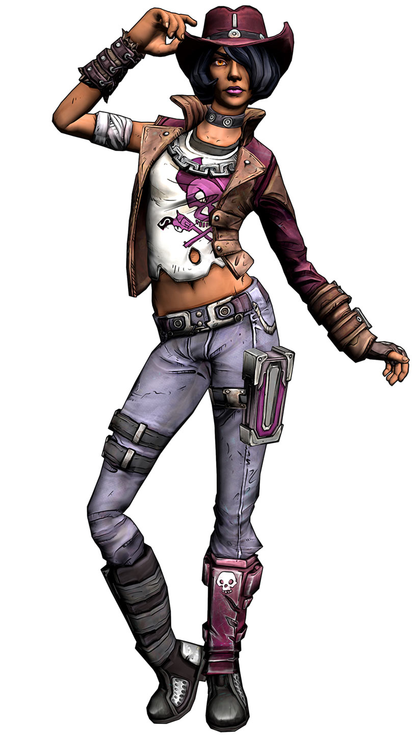 Nisha Art from Borderlands: The Pre-Sequel!