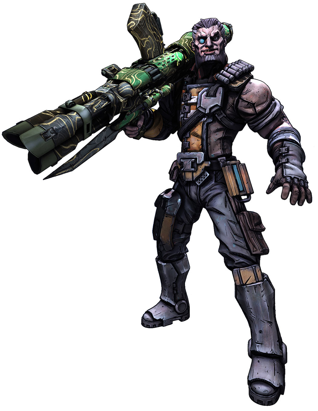 Wilhelm, Armed Art from Borderlands: The Pre-Sequel!