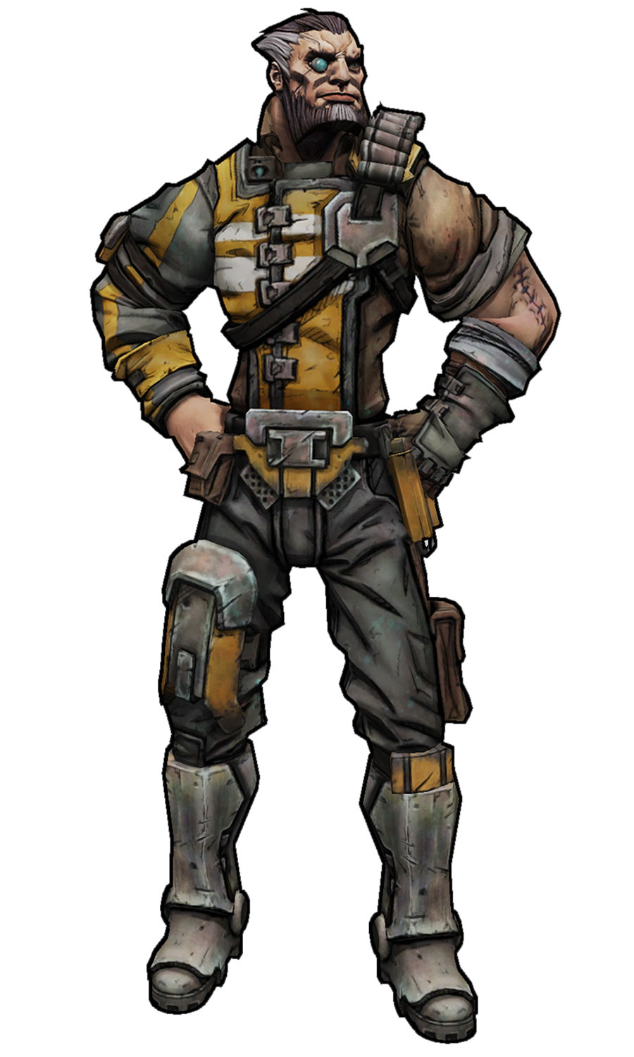 Wilhelm Art from Borderlands: The Pre-Sequel!