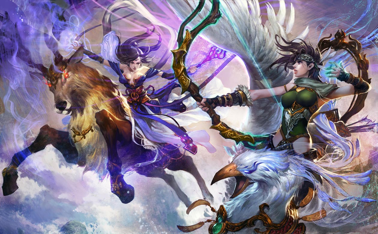 Taoist & Archer Art from Conquer Online